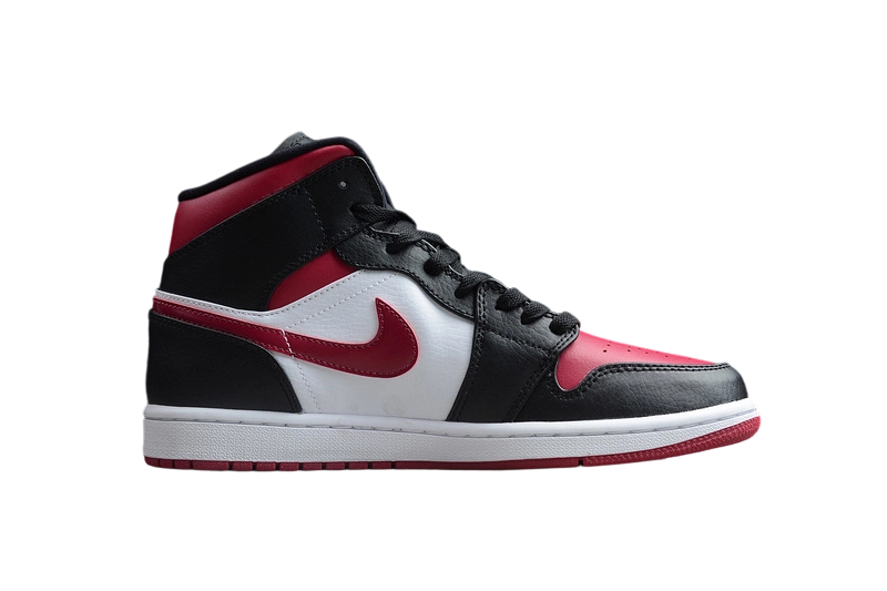 Air Jordan 1 Mid Bred Toe OG0815144