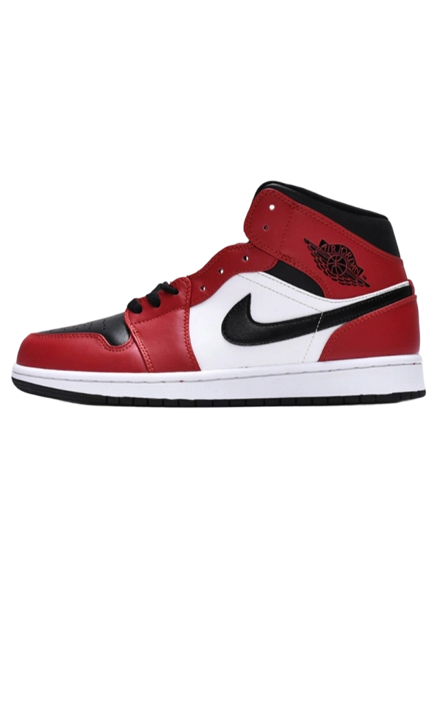 Air Jordan 1 Mid Chicago Black Toe OG0815145