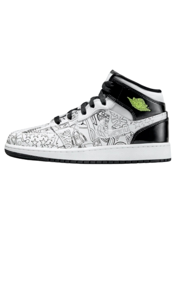 Air Jordan 1 Mid SE DIY (GS) OG0815164
