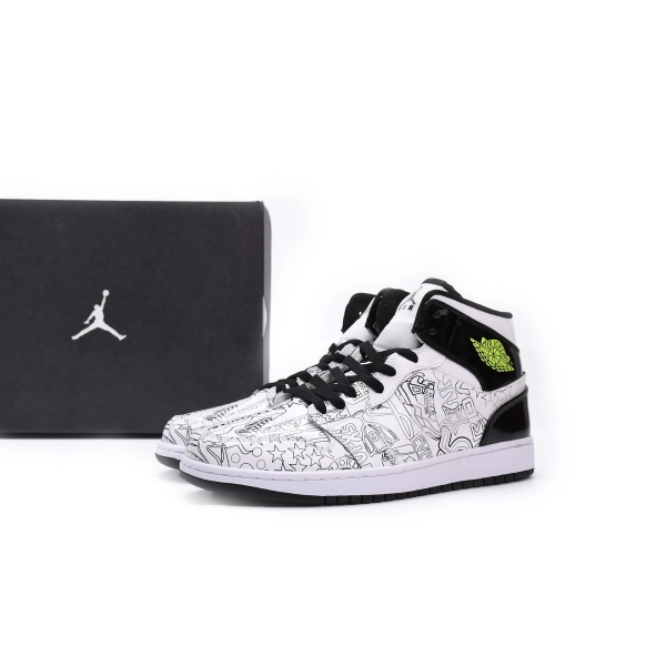 Air Jordan 1 Mid SE DIY (GS) OG0815164