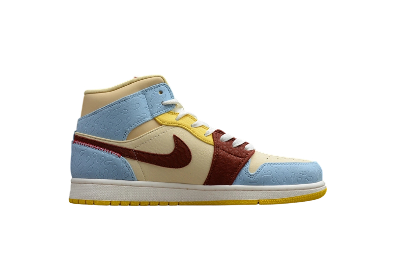 Air Jordan 1 Mid SE Fearless Maison Chateau Rouge OG0815166