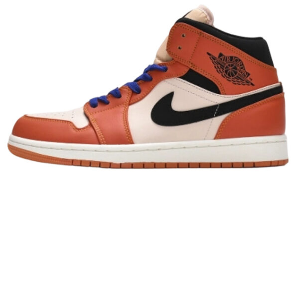 Air Jordan 1 Mid Team Orange Black OG0815173
