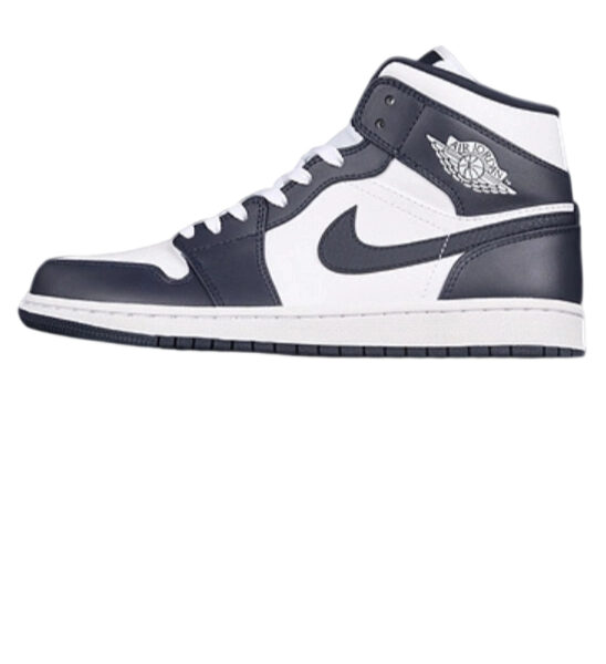 Air Jordan 1 Mid White Metallic Gold Obsidian OG0815174