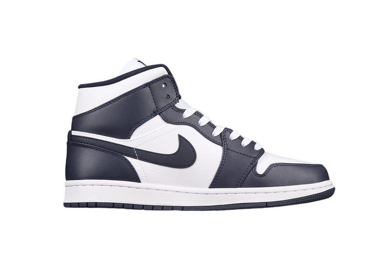 Air Jordan 1 Mid White Metallic Gold Obsidian OG0815174