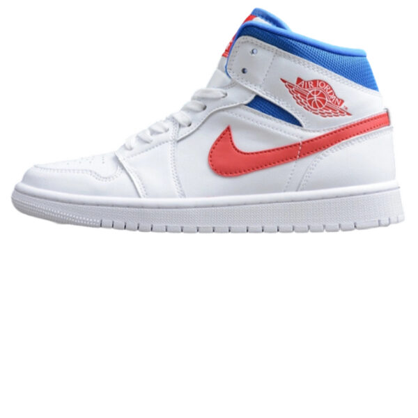 Air Jordan 1 Mid White Red Royal OG0815175