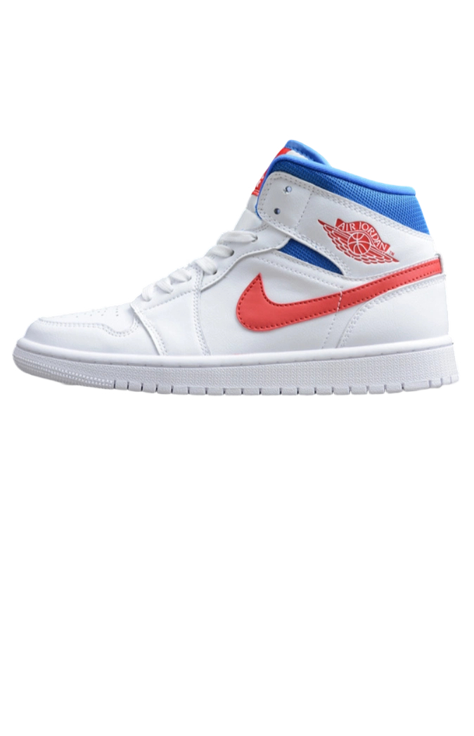 Air Jordan 1 Mid White Red Royal OG0815175