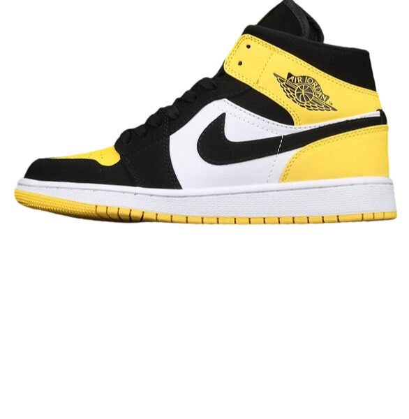 Air Jordan 1 Mid Yellow Toe Black OG0815179