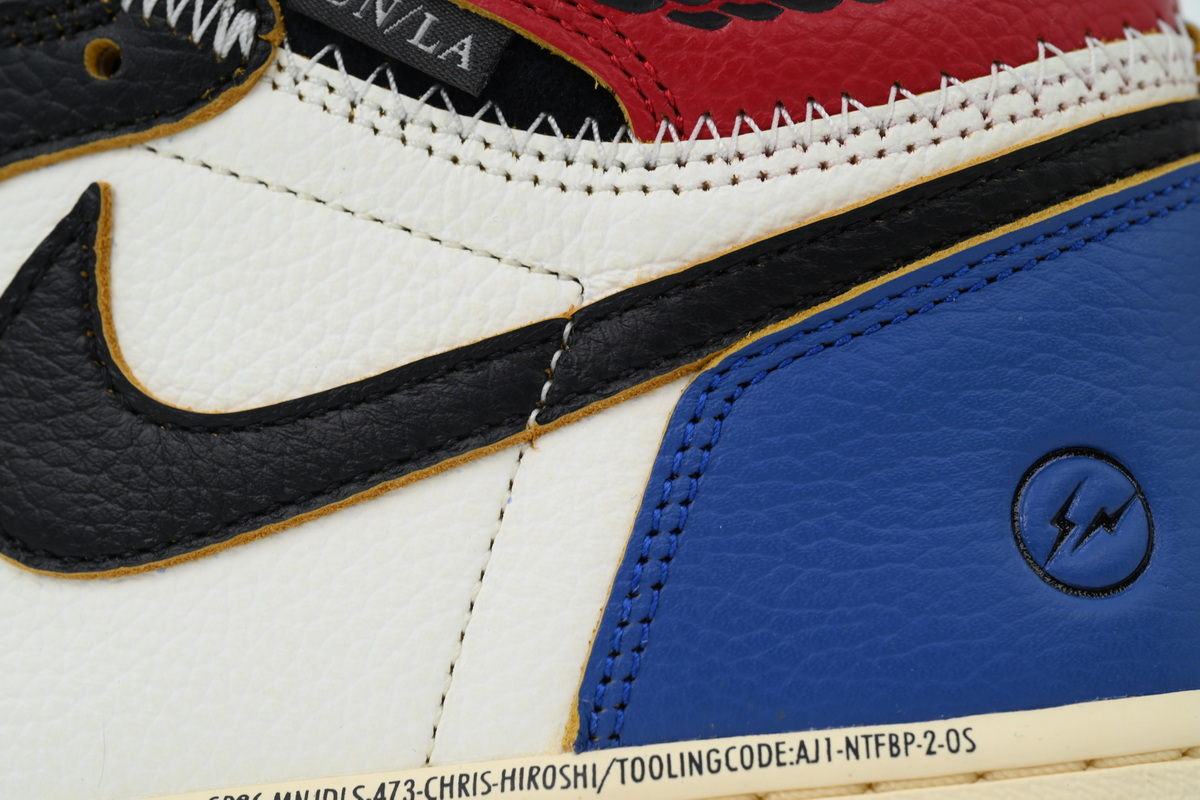 Union LA x Air Jordan 1 Mid Retro Black White Blue OG0815181