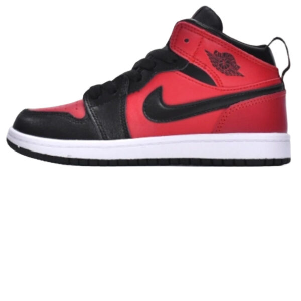 Air Jordan 1 Kids Shoes Mid Gym Red OG0815185
