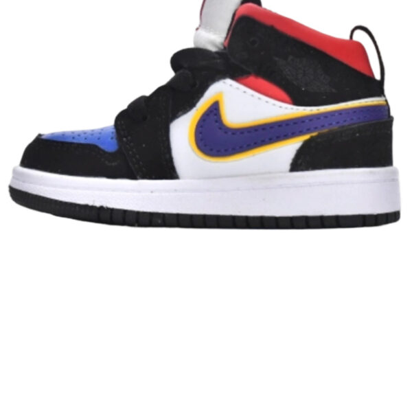 Air Jordan 1 Kids Shoes Mid Lakers Top 3 OG0815186