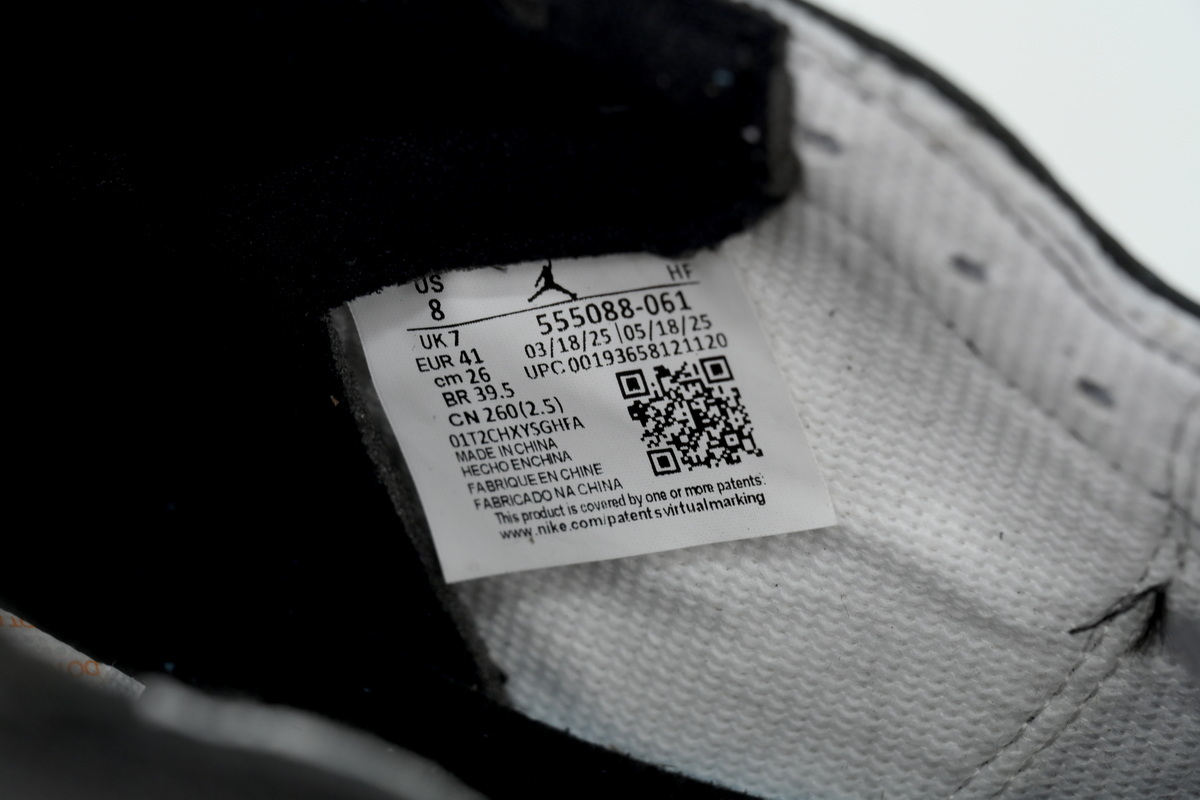 Air Jordan 1 Retro High Black Gym Red OG0817201