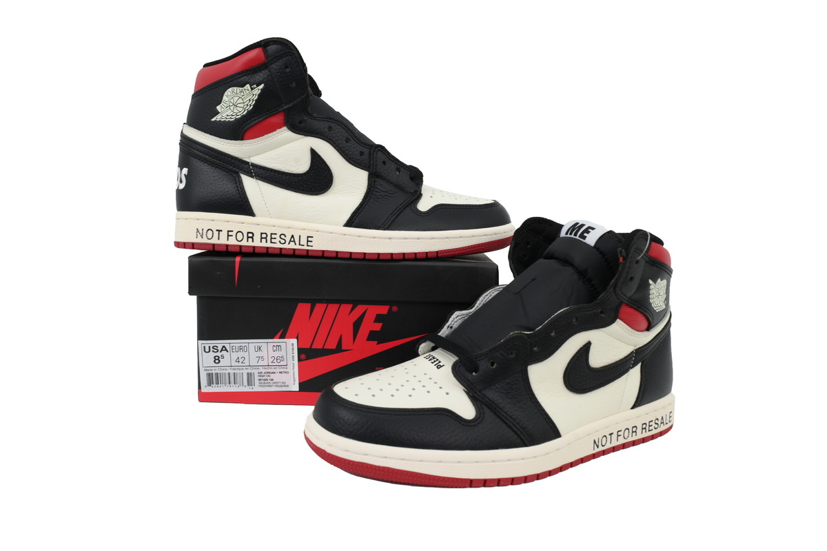 Air Jordan 1 Retro High Not for Resale Varsity Red OG0817231