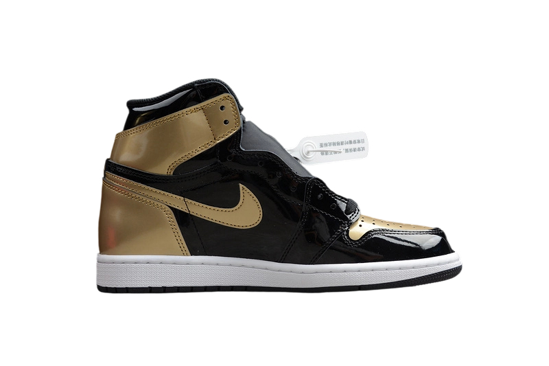 Air Jordan 1 Retro High NRG Patent Gold Toe OG0817232