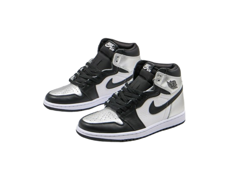 Air Jordan 1 Retro High Silver Toe OG0818302