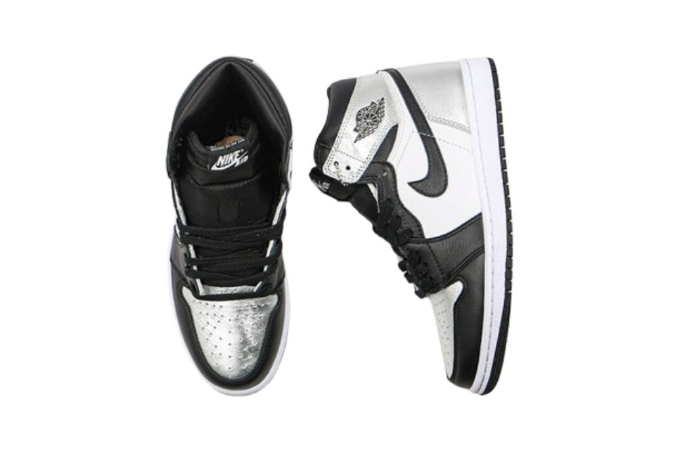 Air Jordan 1 Retro High Silver Toe OG0818302