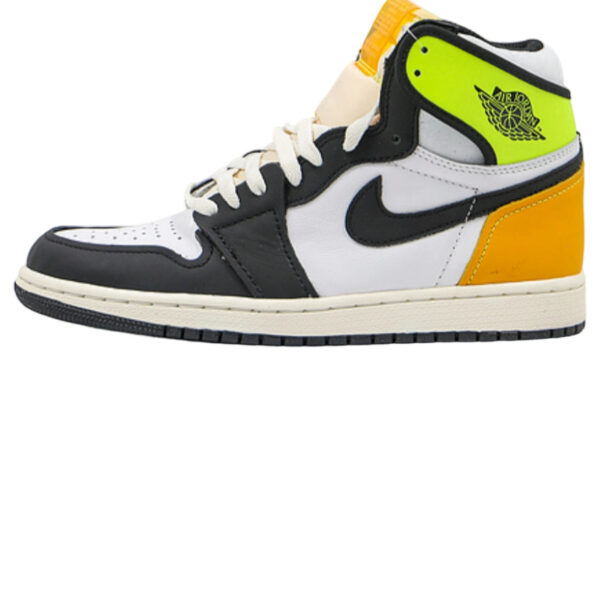 Air Jordan 1 Retro High White Black Volt University Gold OG0818318
