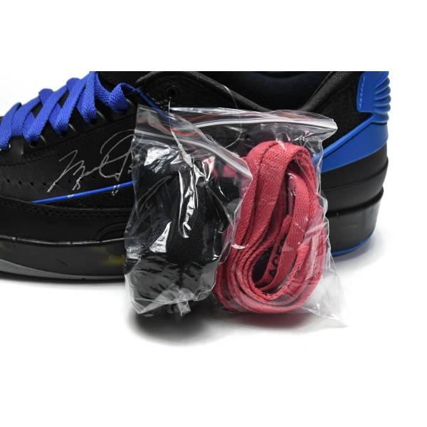 Air Jordan 2 Retro Low SP Black Blue OG0819325