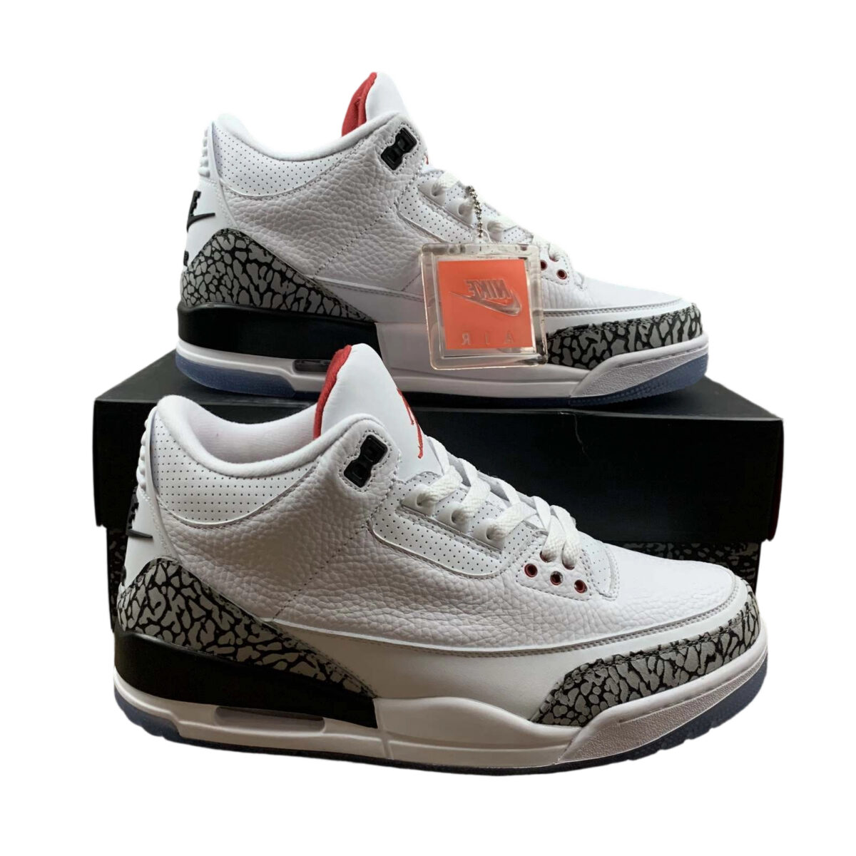 Air Jordan 3 Retro Free Throw Line White Cement OG0819340