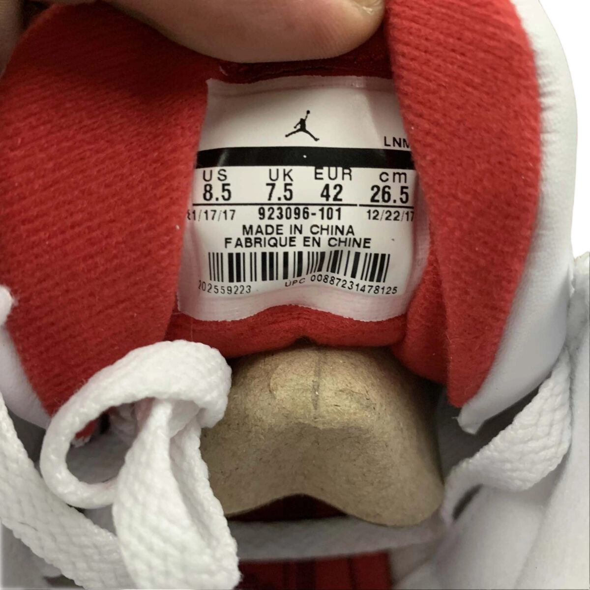 Air Jordan 3 Retro Free Throw Line White Cement OG0819340