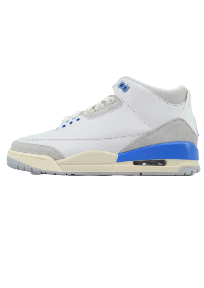 Air Jordan 3 Retro Lucky White Blue OG0819348