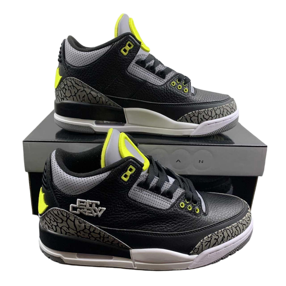 Air Jordan 3 Retro Oregon Ducks Pit Crew OG0819356