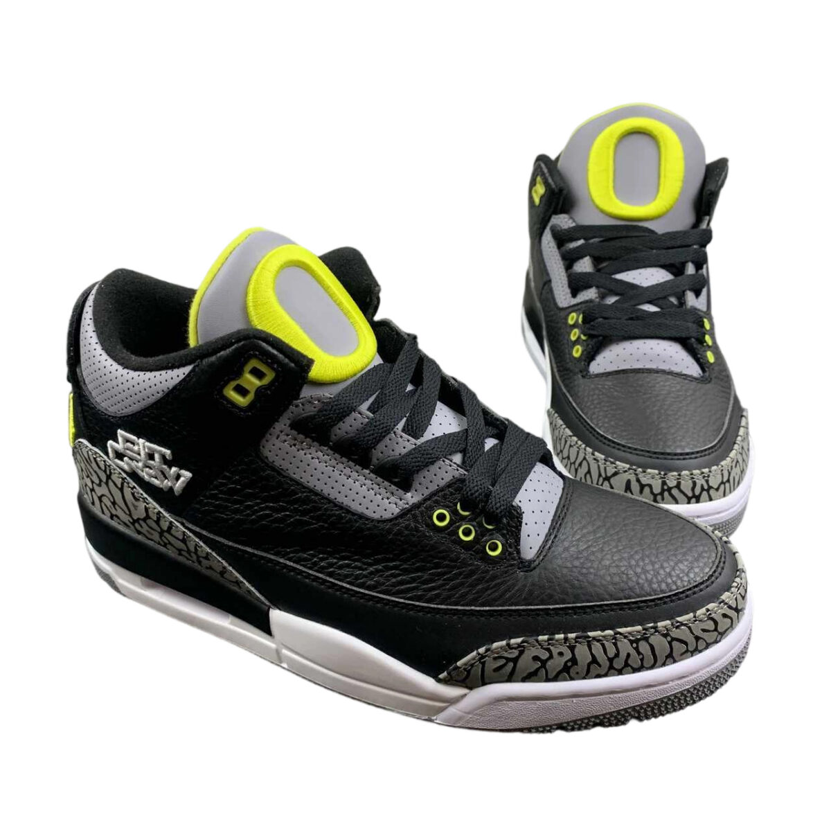 Air Jordan 3 Retro Oregon Ducks Pit Crew OG0819356