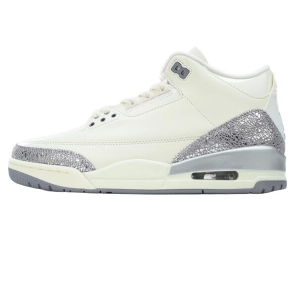 Air Jordan 3 Retro Sail Metallic Silver OG0819363