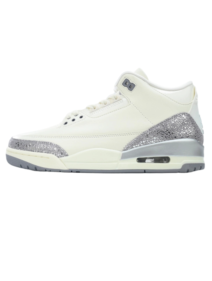 Air Jordan 3 Retro Sail Metallic Silver OG0819363