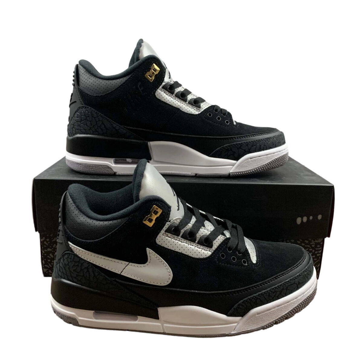 Air Jordan 3 Retro Tinker Black Cement Gold OG0820373
