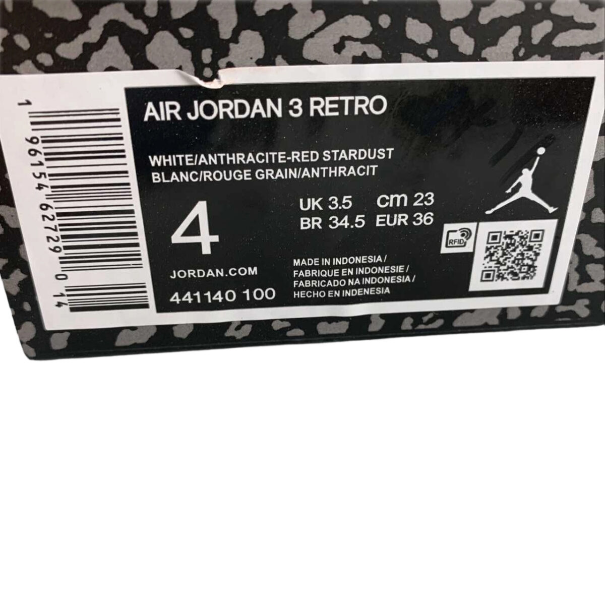 Air Jordan 3 Retro Vintage Floral OG0820378
