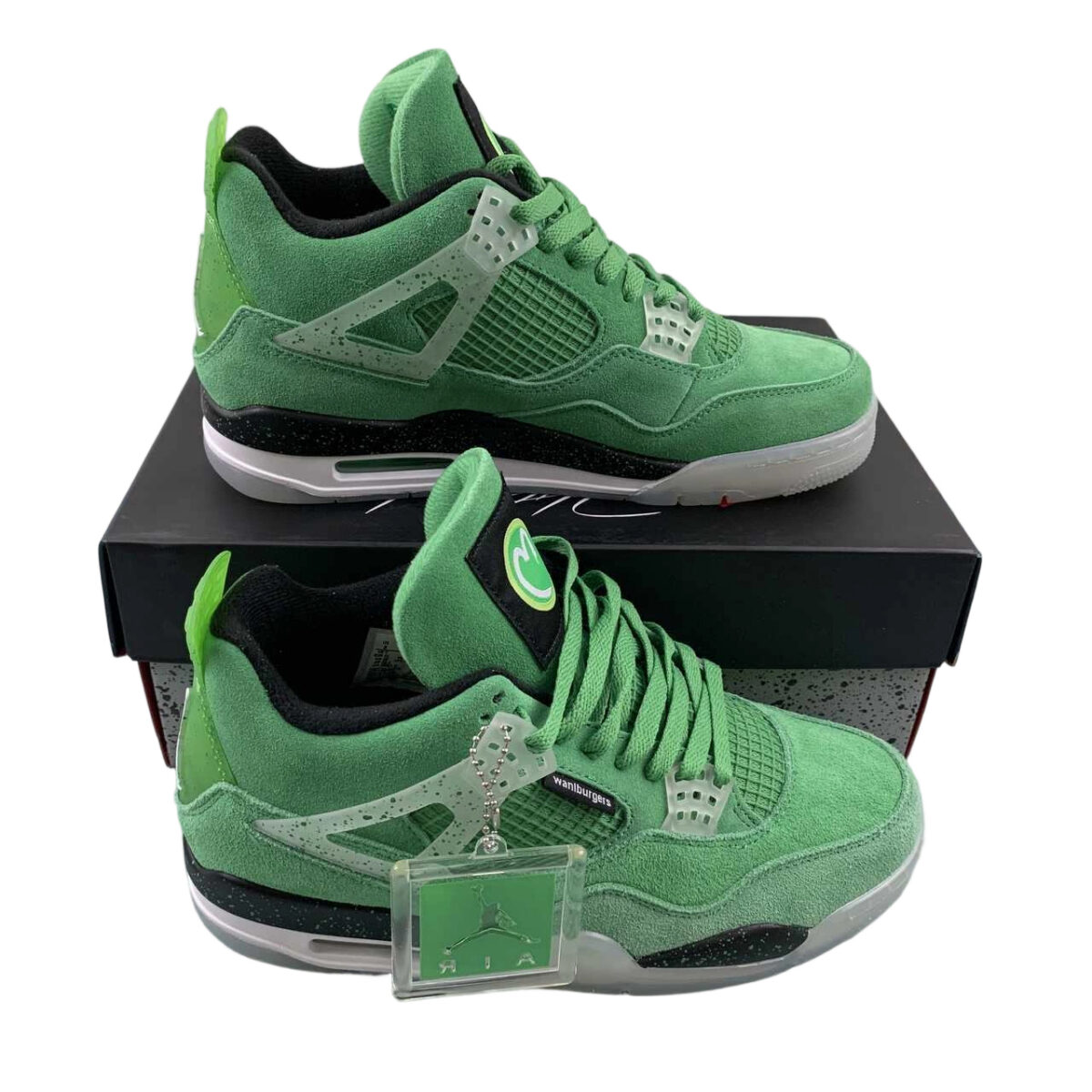 Air Jordan 4 Retro Emerald Green Black OG0820407