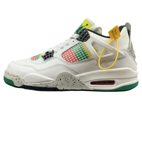 Air Jordan 4 Retro Lucid Green Rasta OG0821432