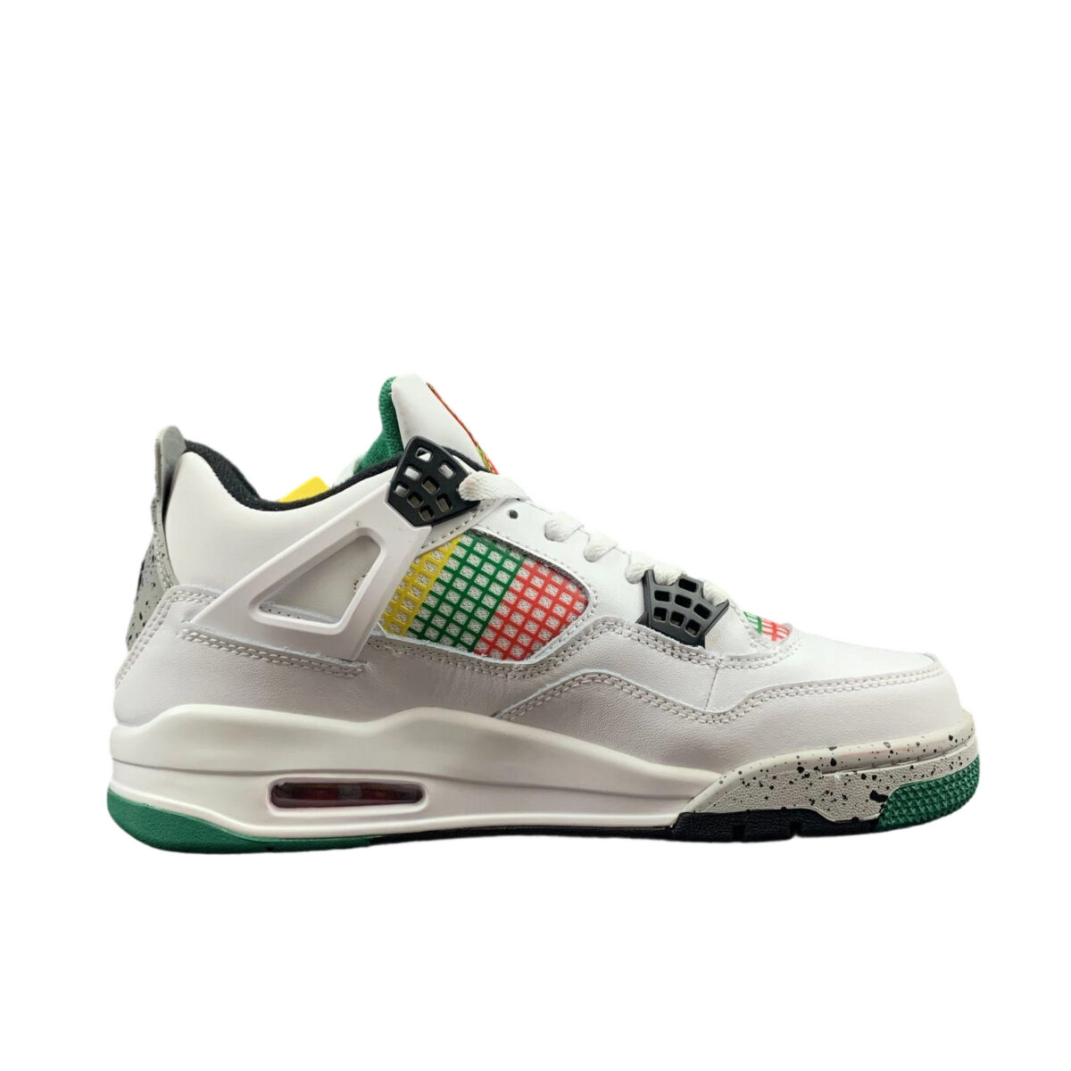 Air Jordan 4 Retro Lucid Green Rasta OG0821432