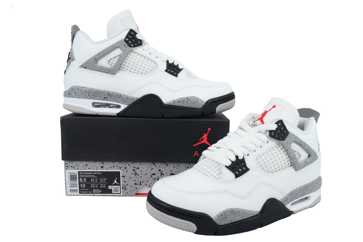 Air Jordan 4 Retro OG White Cement OG0821448