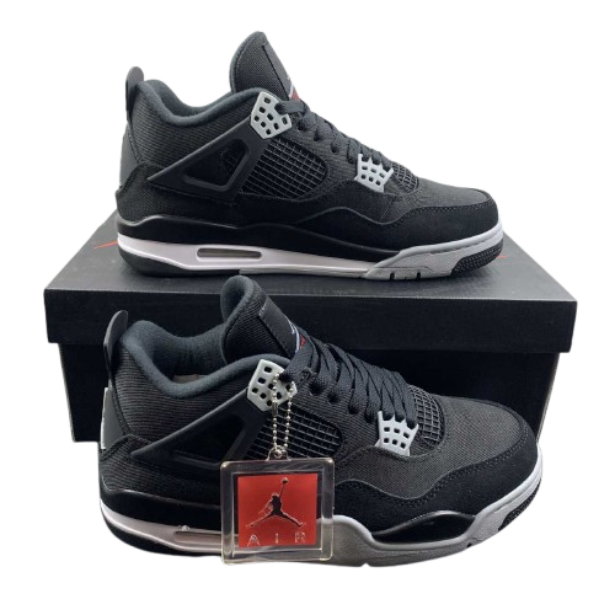 Air Jordan 4 Retro SE Black Canvas OG0821460