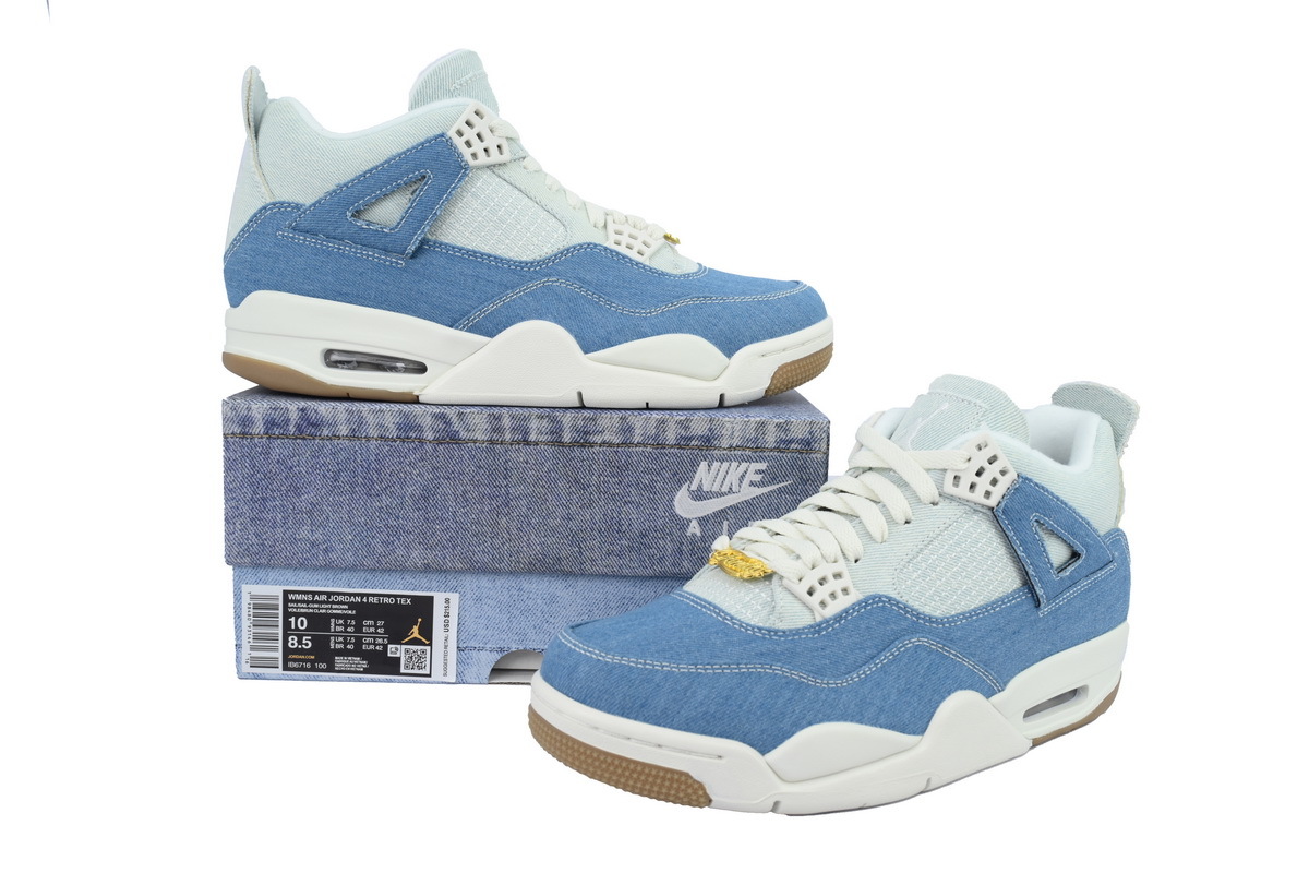 Air Jordan 4 Retro TEX ‘Worn Blue Denim’ OG0822474