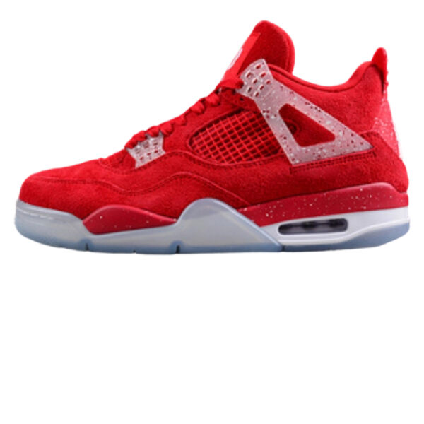 Air Jordan 4 Retro Wine red ink splashing OG0822490