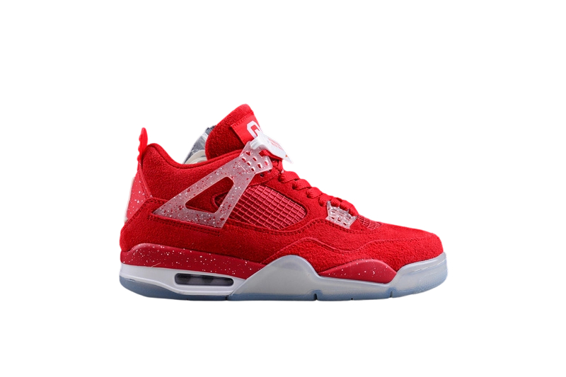 Air Jordan 4 Retro Wine red ink splashing OG0822490