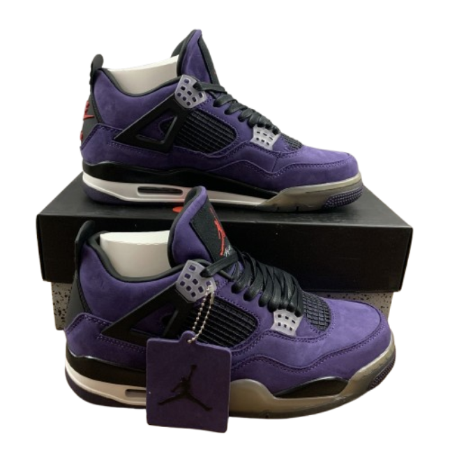 Travis Scott x Air Jordan 4 Retro Purple OG0822516