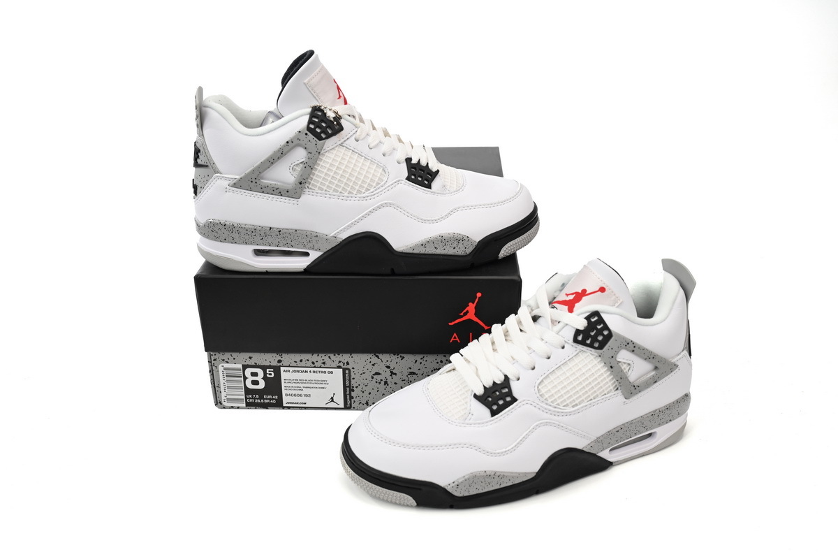 Air Jordan 4 Retro White Cement OG0825517