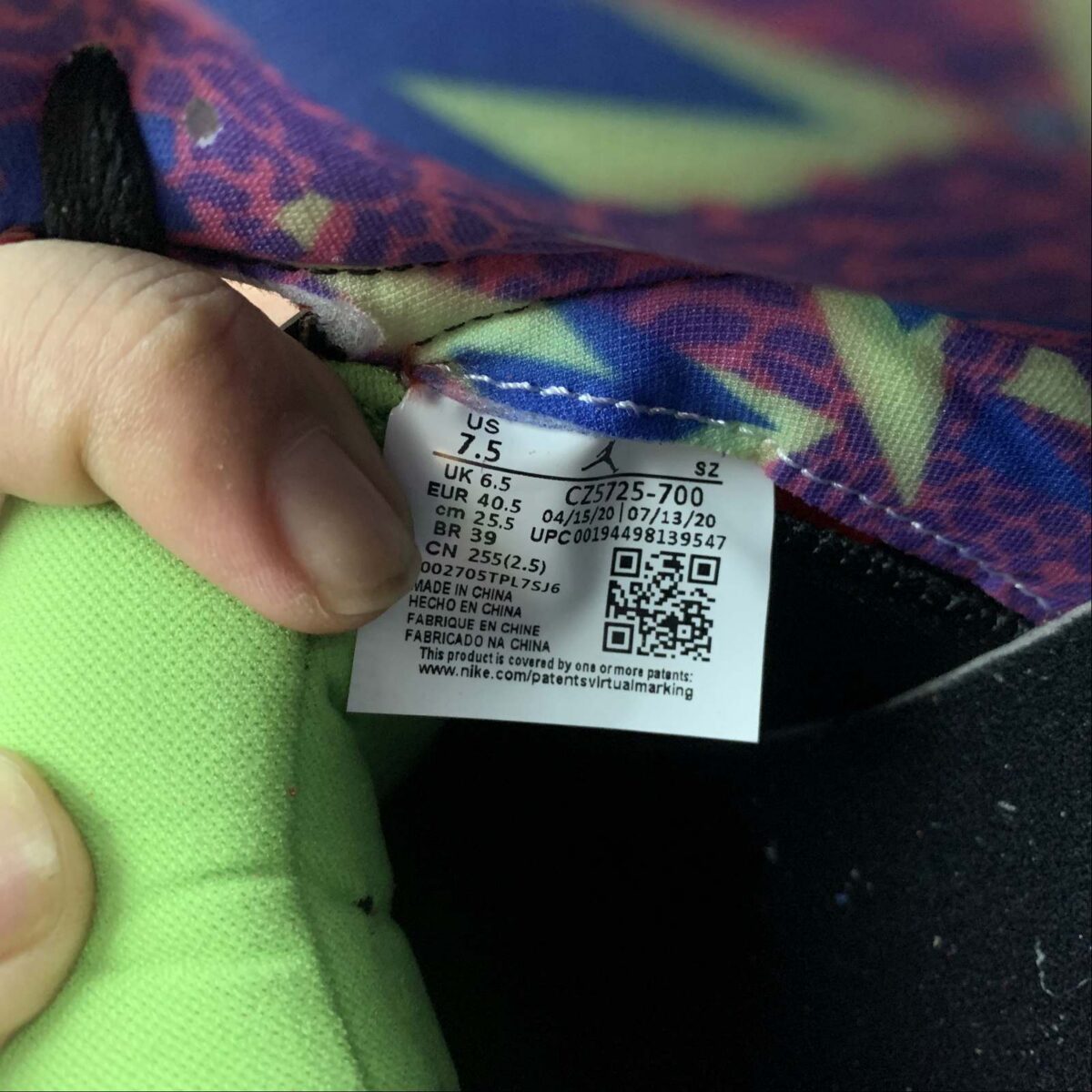 Air Jordan 5 Retro What The OG0826557