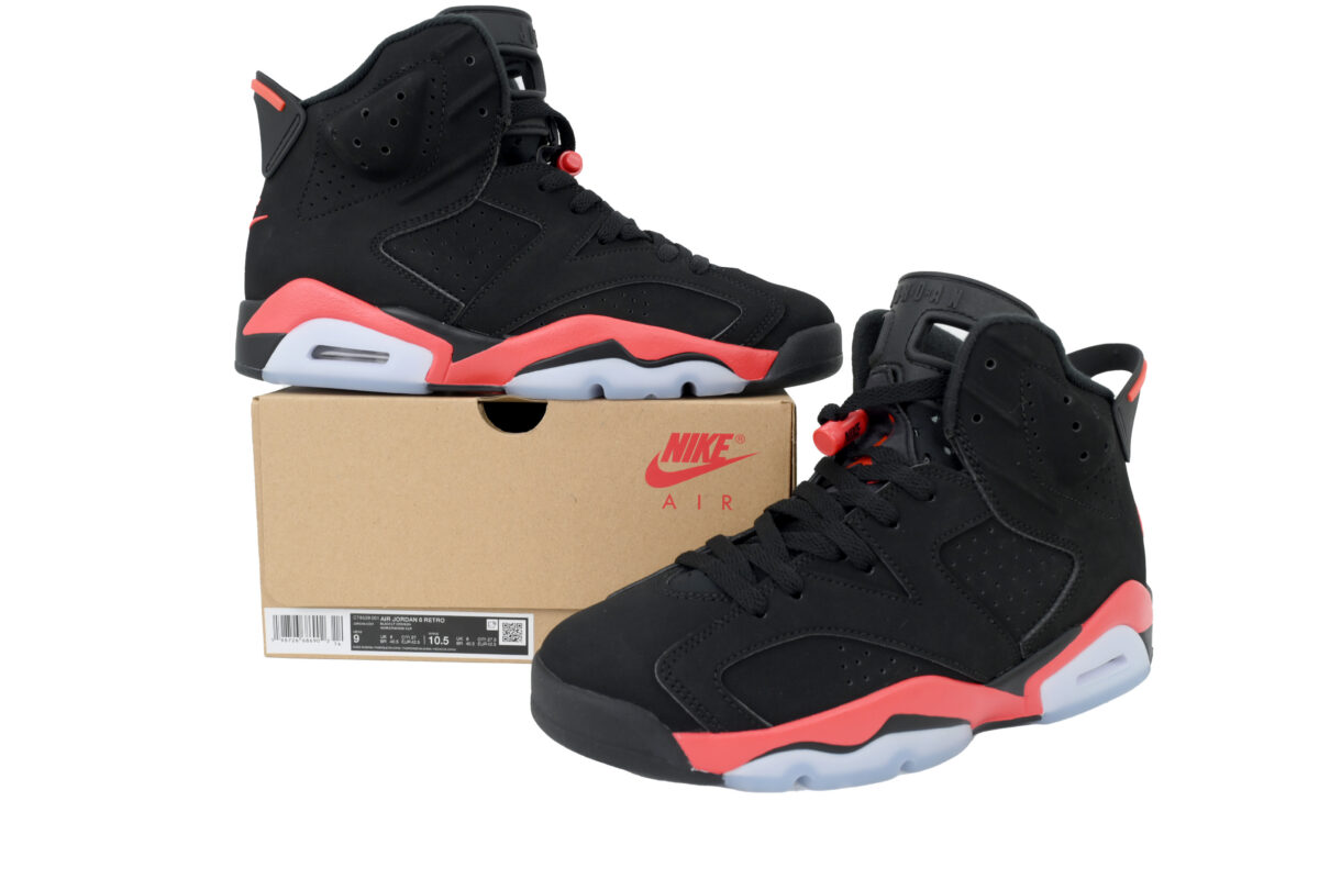 Air Jordan 6 Black And Red OG0826572