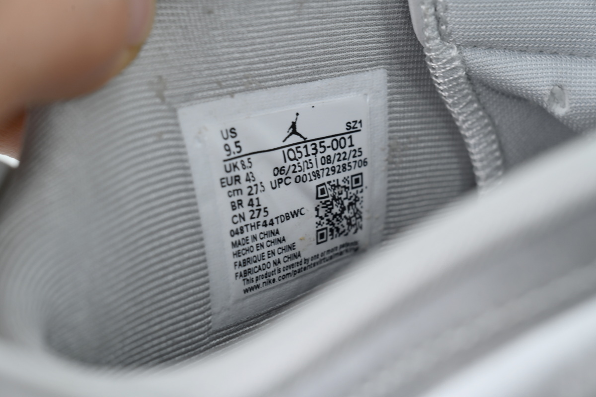Air Jordan 6 Replica Rich Silver OG0826574