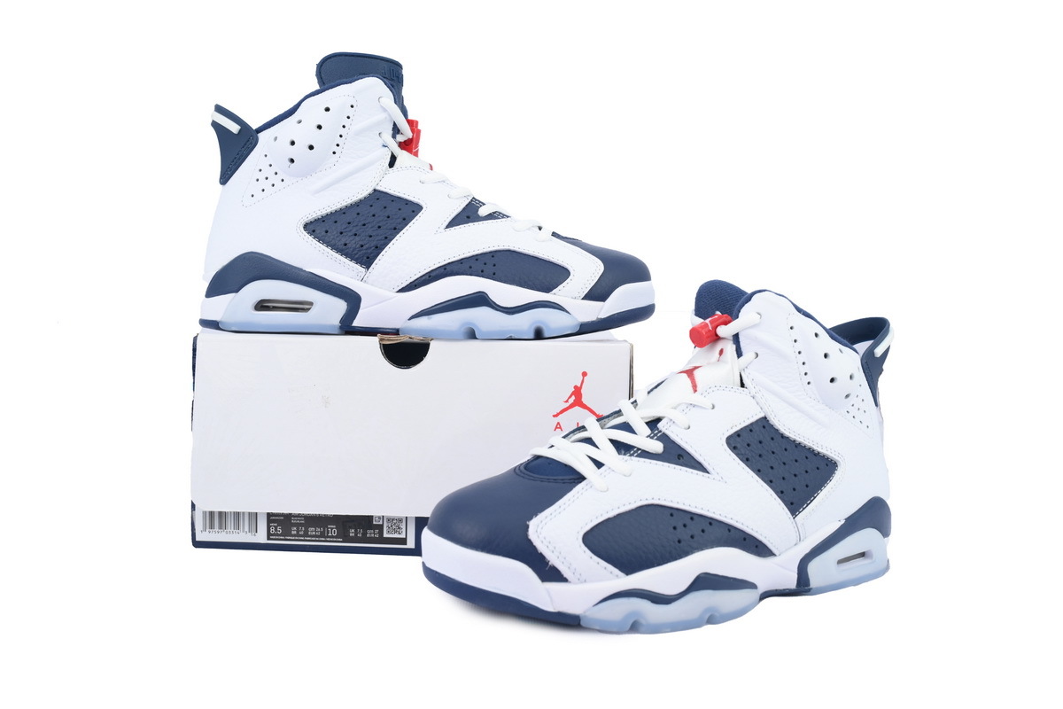 Air Jordan 6 Retro ‘Olympic’ White Blue OG0826590