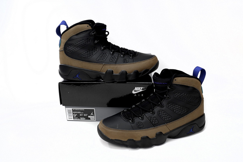 Air Jordan 9 Retro Olive Concord Black Brown OG0827620