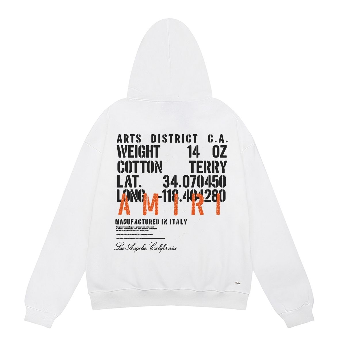 AMIRI Arts District Hoodie White OG0828439