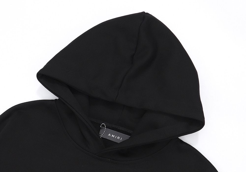 AMIRI Bandana Hoodie Black OG0828440