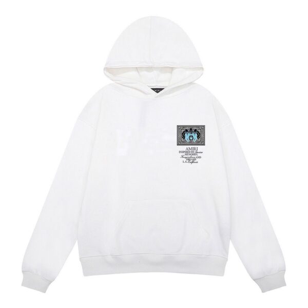 AMIRI Bandana Hoodie White OG0828441