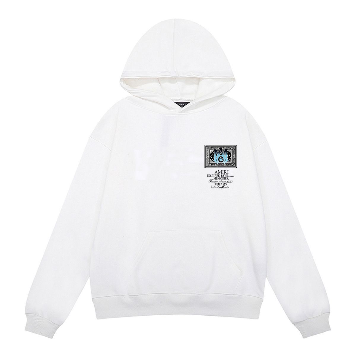 AMIRI Bandana Hoodie White OG0828441
