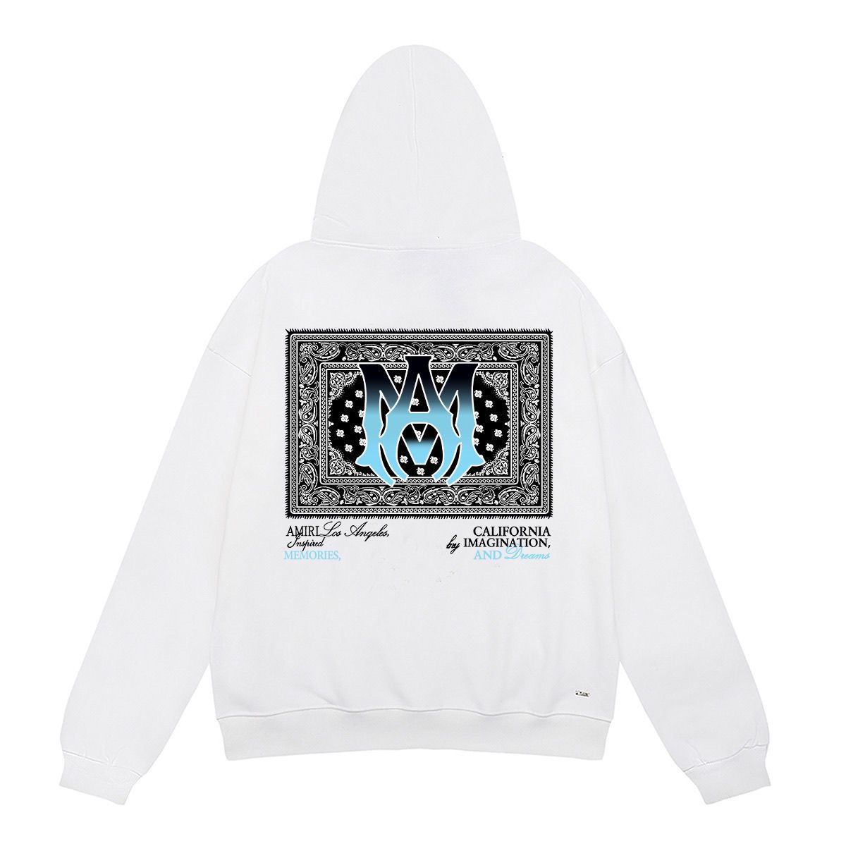 AMIRI Bandana Hoodie White OG0828441